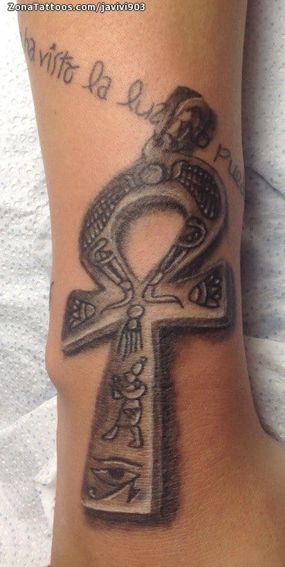 Tattoo photo Ankh, Egyptian