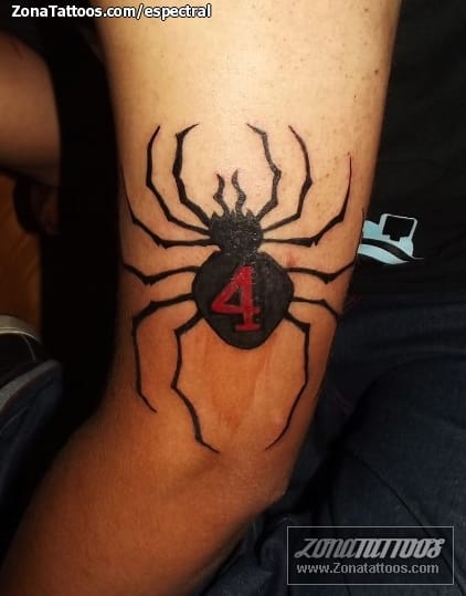 Foto de tatuaje Arañas, Insectos