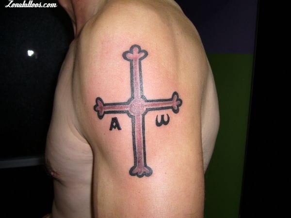 Tattoo photo Crosses, Asturias