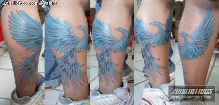 Tattoo photo Phoenix, Fantasy