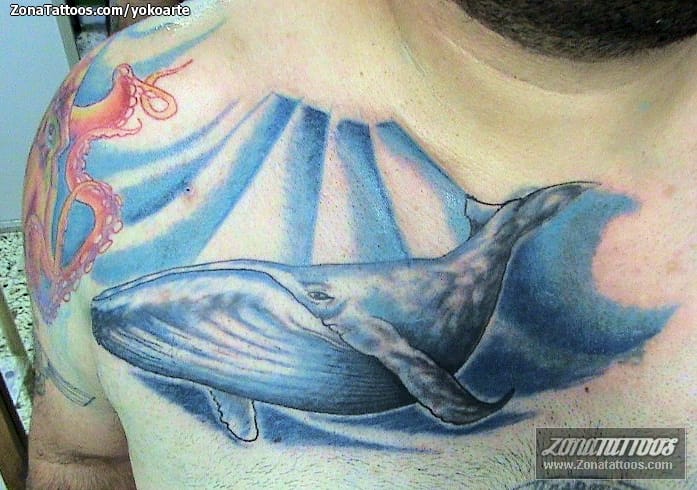 Tattoo photo Whales, Animals