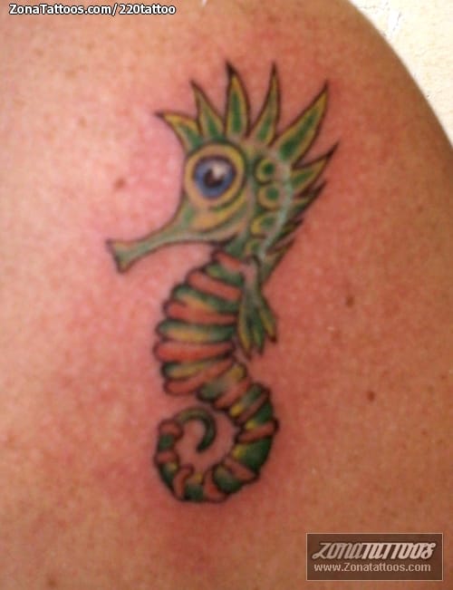 Tattoo photo Seahorses, Animals