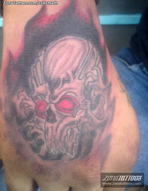 Tattoo of Skulls, Hand