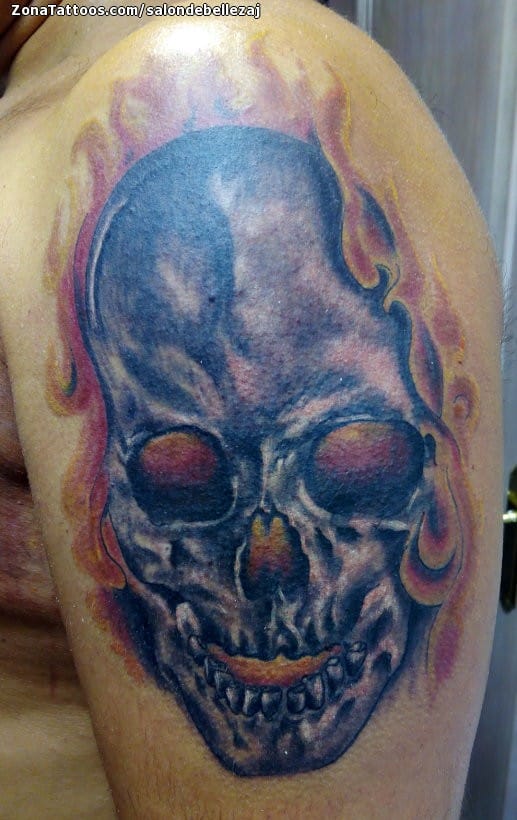 Tattoo photo Skulls, Llamas, Gothic