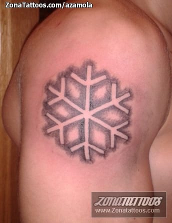 Foto de tatuaje Copos De Nieve