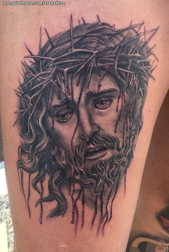 Tattoo photo Christ, Religious