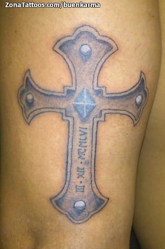 Foto de tatuaje Cruces, Religiosos