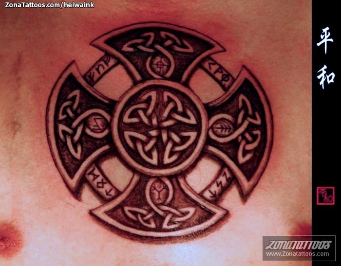 Tattoo photo Celtic, Crosses