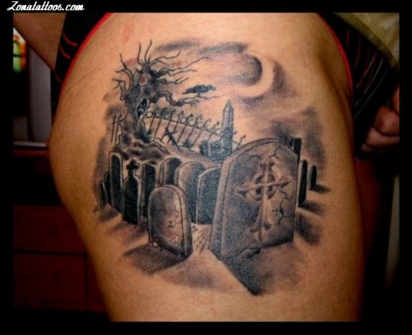 Foto de tatuaje Cementerios