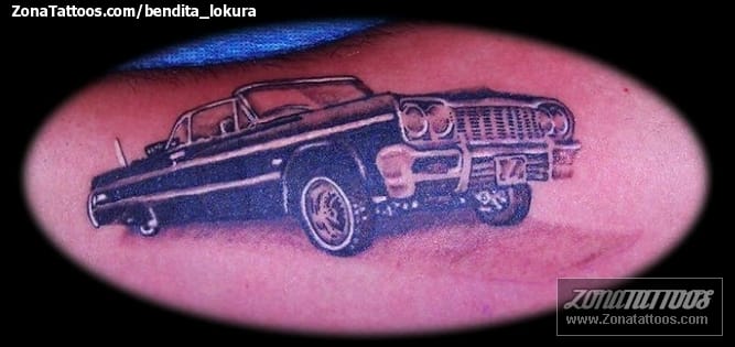 Foto de tatuaje Coches, Vehículos