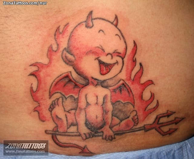 Tattoo photo Little devils
