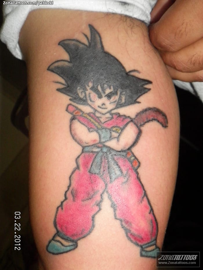 Foto de tatuaje Dragon Ball, Manga