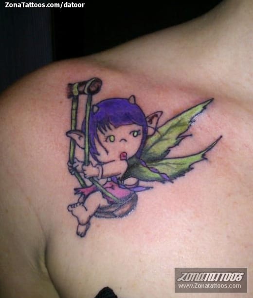 Tattoo photo Fairies, Fantasy