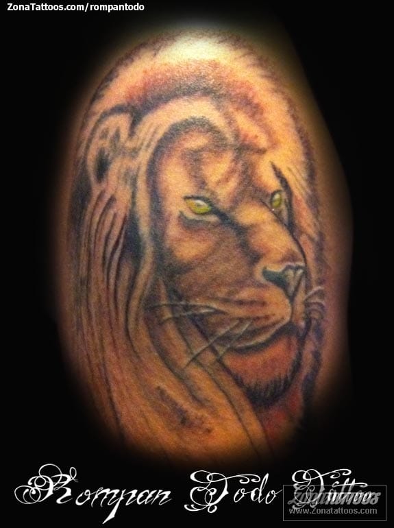 Foto de tatuaje Animales, Leones