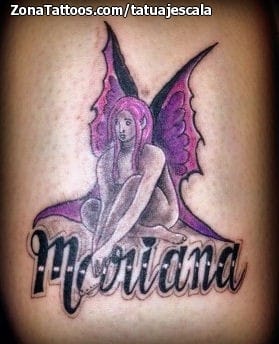 Tattoo photo Mariana, Fairies, Names