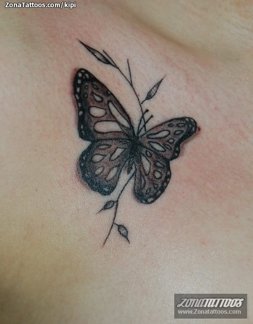 Foto de tatuaje Mariposas, Insectos