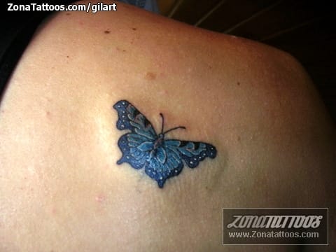 Foto de tatuaje Mariposas, Insectos