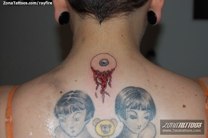 Tattoo photo Eyes, Gore