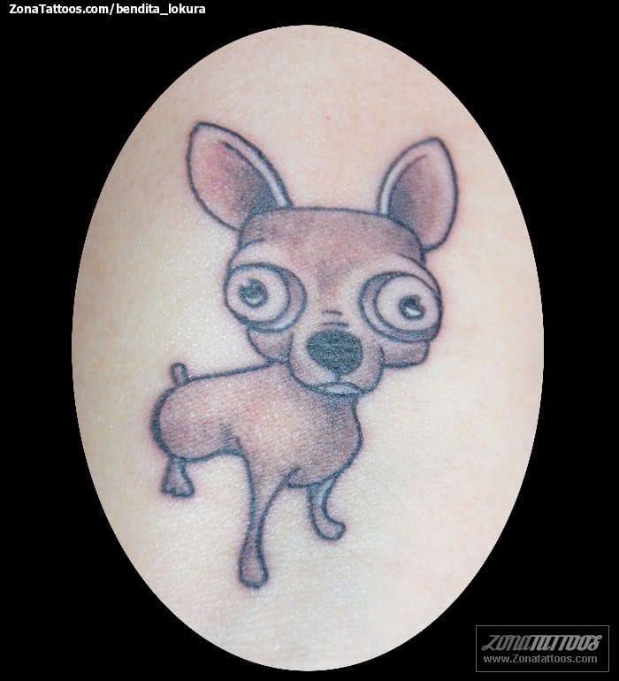 Foto de tatuaje Perros, Animales