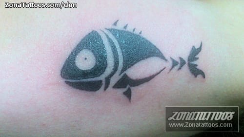 Foto de tatuaje Peces, Animales