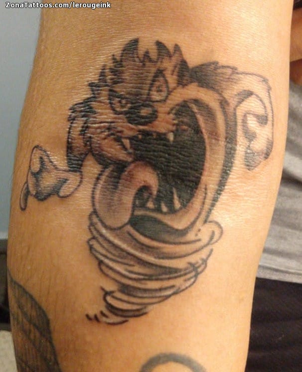 Tasmanian Devil tattoo by Uncl Paul Knows  Photo 20846
