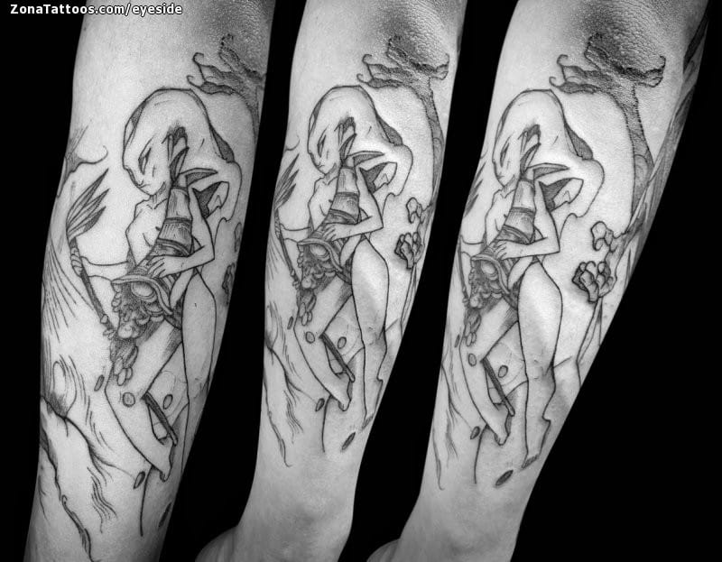 Tattoo photo Gods, Mythology