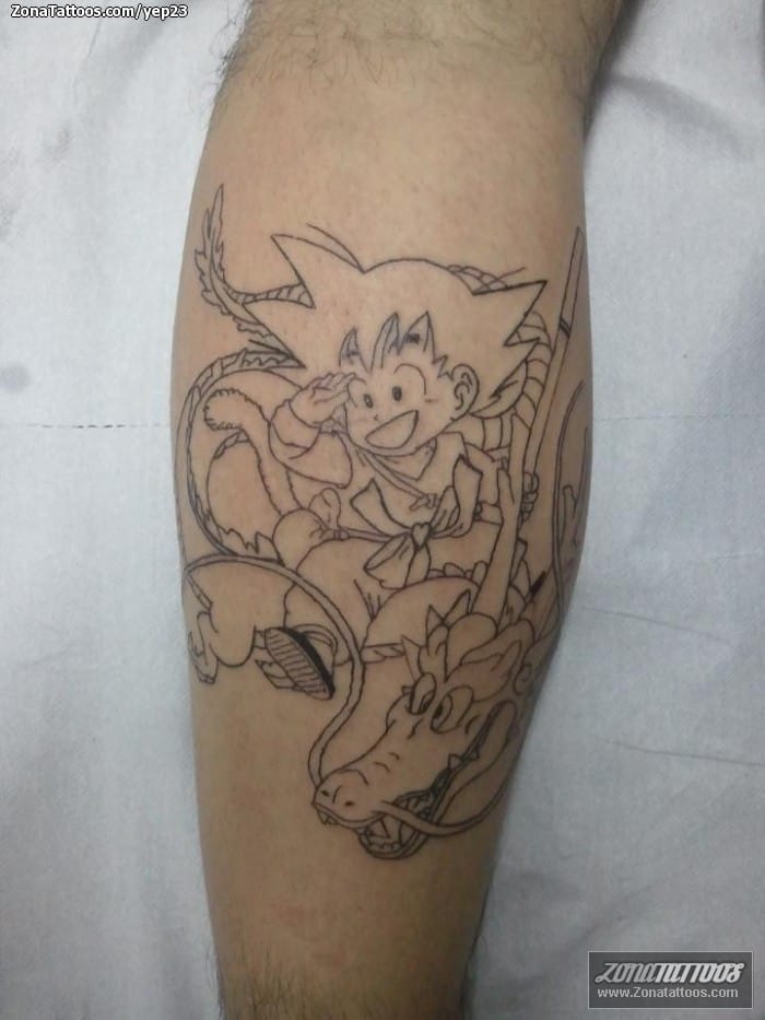 Foto de tatuaje Manga, Cómics, Dragon Ball