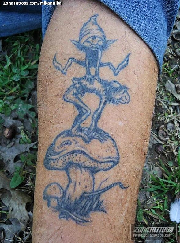 Foto de tatuaje Duendes, Fantasía