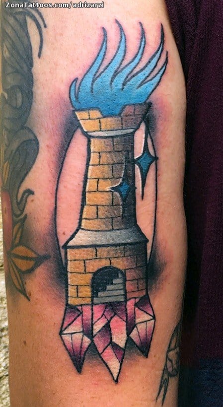 Tattoo photo Lighthouses