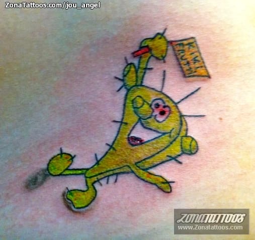 Tattoo photo Children's drawings, TV Shows, Cactus