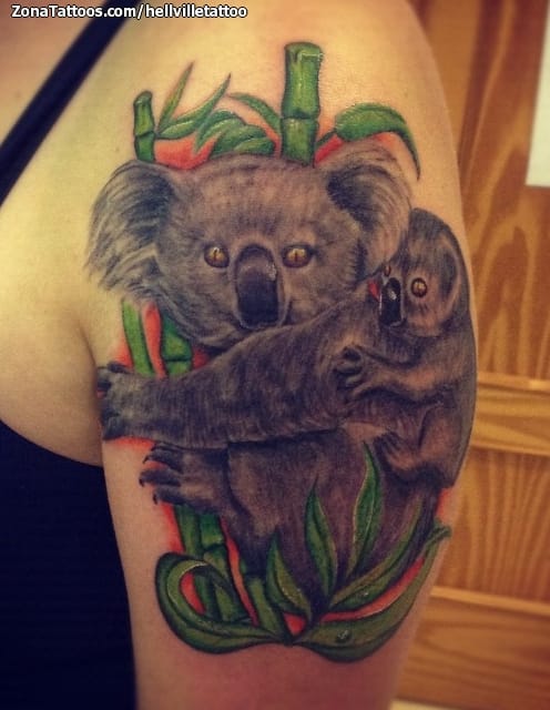 Tattoo photo Animals, Koalas