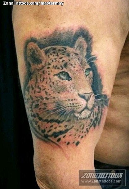 Tattoo photo Animals, Leopards