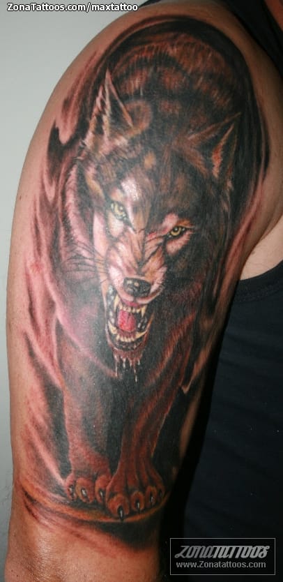 Tattoo photo Animals, Wolfs