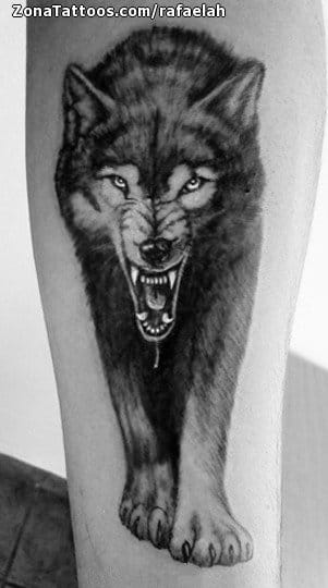 Tattoo photo Wolfs, Animals