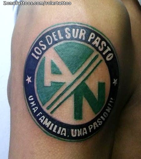 Foto de tatuaje Escudos, Fútbol, Deportes