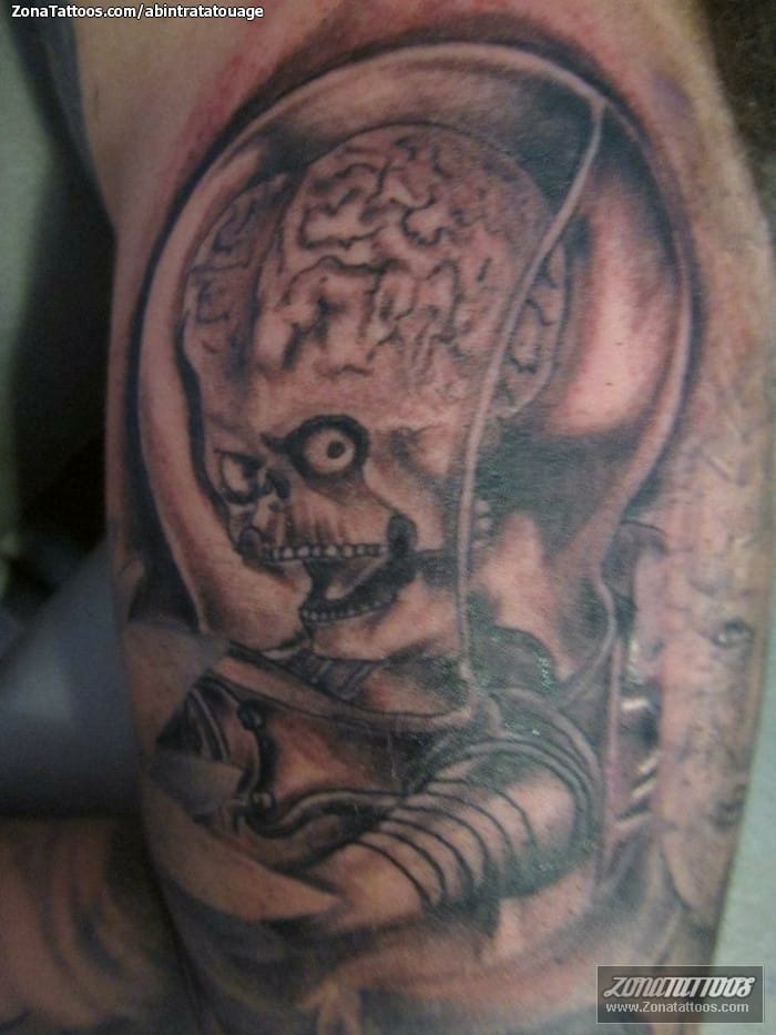 Tattoo photo Aliens, Movies, Mars Attacks