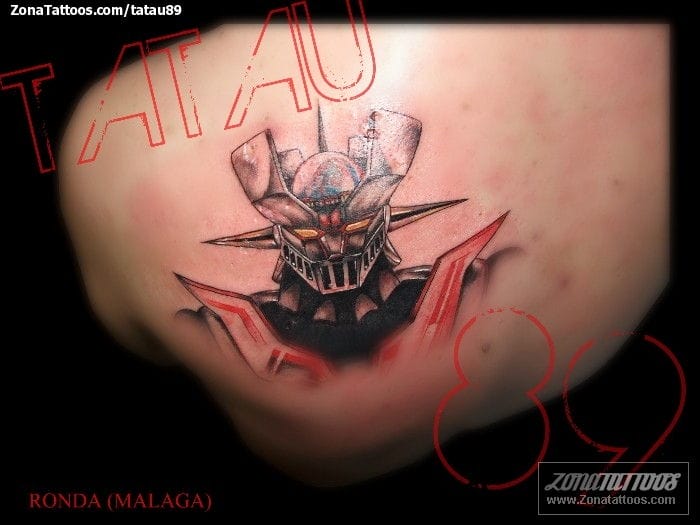 Foto de tatuaje Manga, Mazinger Z, Robots