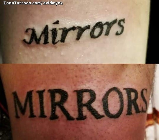 Foto de tatuaje Letras, Frases