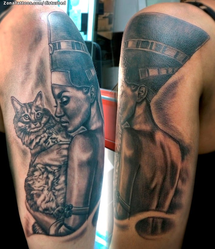 Tattoo photo Nefertiti, Cats, Animals