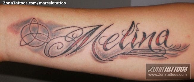 Tattoo photo Letters, Names, Arm