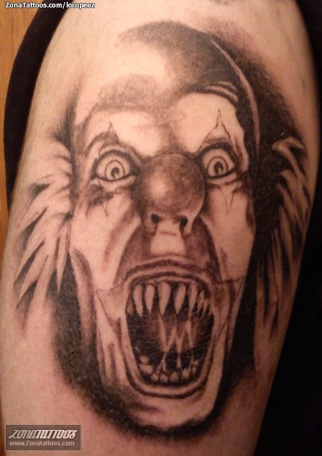 Tattoo photo Clowns, Movies, Stephen King