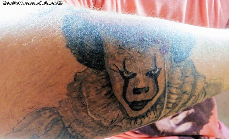 Foto de tatuaje Pennywise, Payasos, Terror