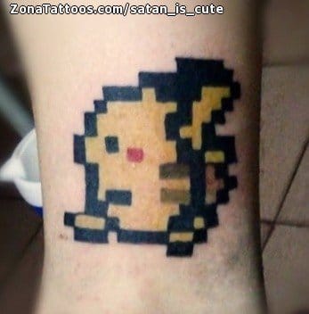 Foto de tatuaje Pokémon, Series de TV, Videojuegos