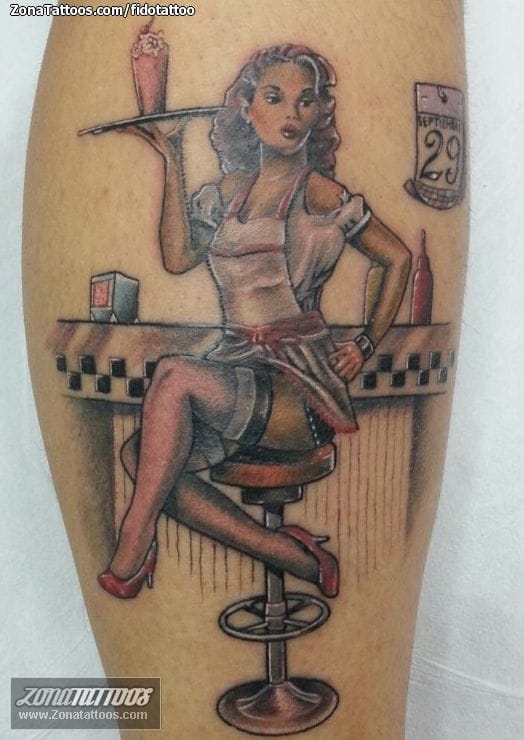 Tattoo photo Pin-ups, Girls