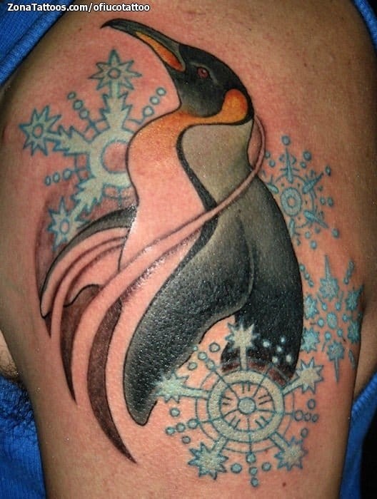 Foto de tatuaje Brazo, Animales, Pingüinos