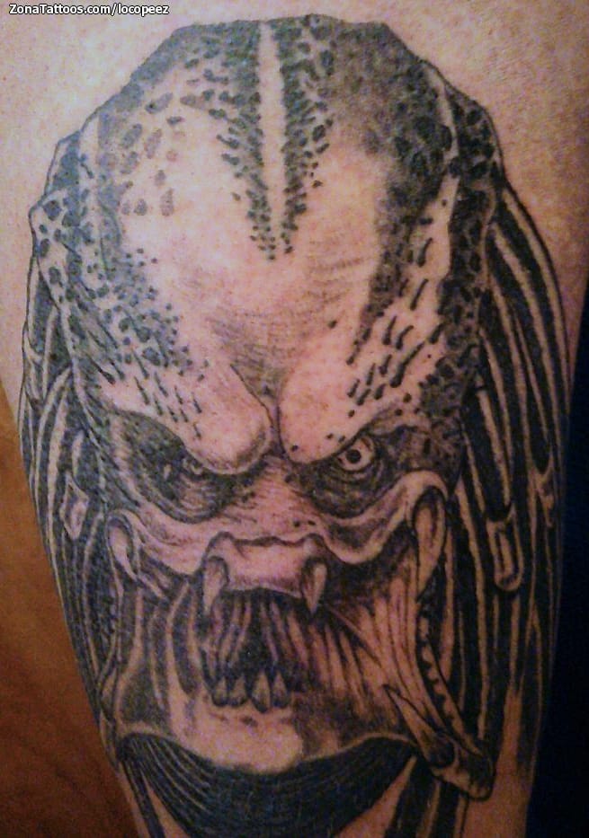 Foto de tatuaje Depredador, Cine, Aliens