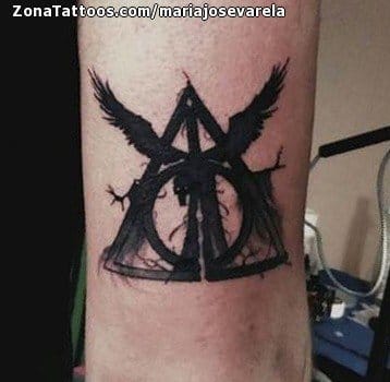 Foto de tatuaje Harry Potter, Cine, Literatura