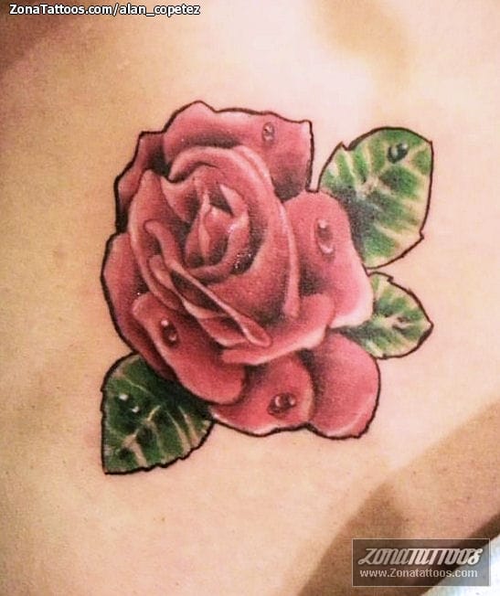 Foto de tatuaje Flores, Rosas