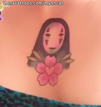 Tattoo photo Ghibli, Manga, Chest