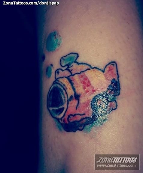 Foto de tatuaje Vehículos, Submarinos